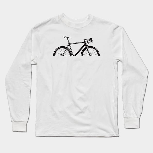 Road Bike Long Sleeve T-Shirt by Akman